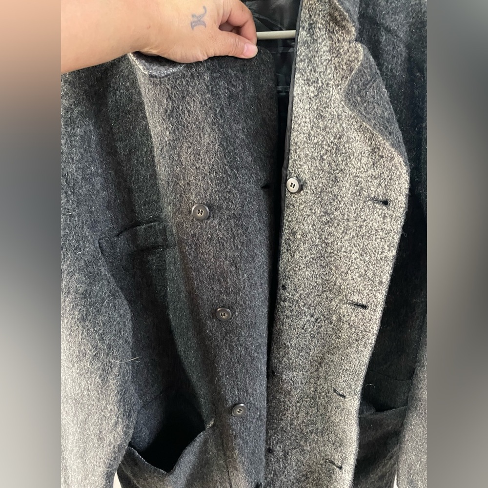Woollen coat. Size XL. Used - Picture 4 of 5